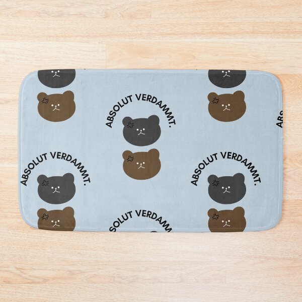 Item preview, Absolut verdammtnochmal | Black Bear - Cartoon Style designed and sold by RM-Journey.