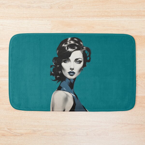 Item preview, Azure Infusion Monochromatic Grace with a Blue Boldness designed and sold by ArtComixHaven.