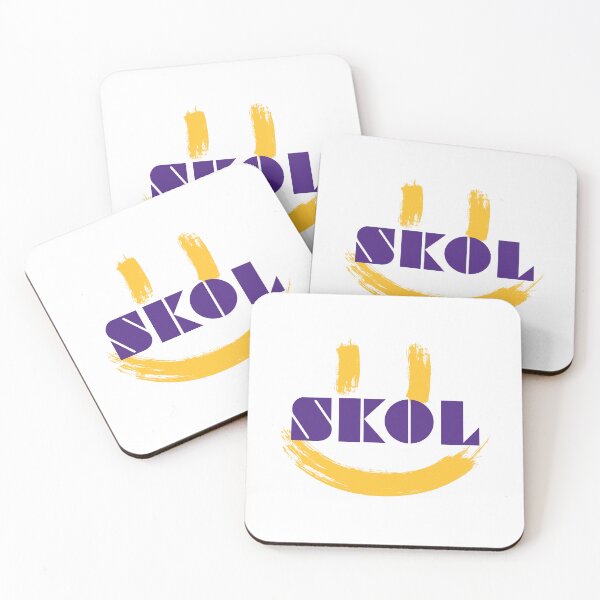 Item preview, JJ: SKOL SMILEY (Purple & Yellow) designed and sold by damgoodgame.