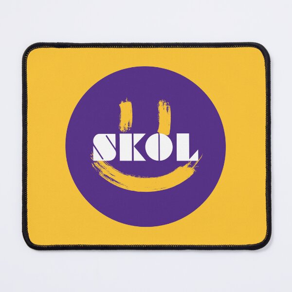 Item preview, JJ: SKOL SMILEY (Purple & Yellow) designed and sold by damgoodgame.