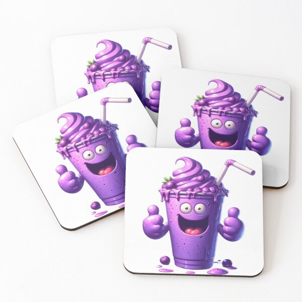 Item preview, Grimace Shake - Digital painting of purple drink in cup designed and sold by Momartsimo.