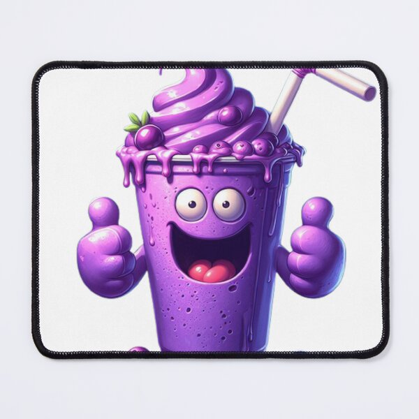 Item preview, Grimace Shake - Digital painting of purple drink in cup designed and sold by Momartsimo.