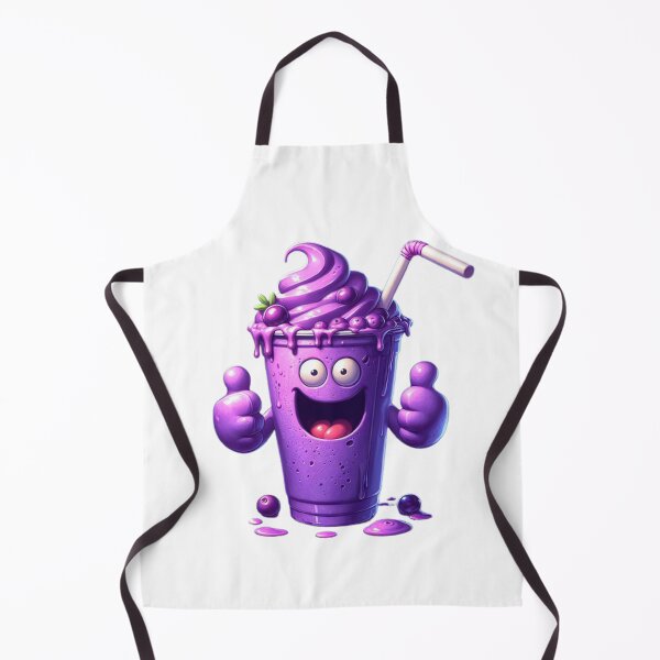 Item preview, Grimace Shake - Digital painting of purple drink in cup designed and sold by Momartsimo.