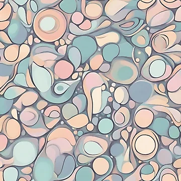 Artwork thumbnail, Pastel Abstract Pattern by AAA613
