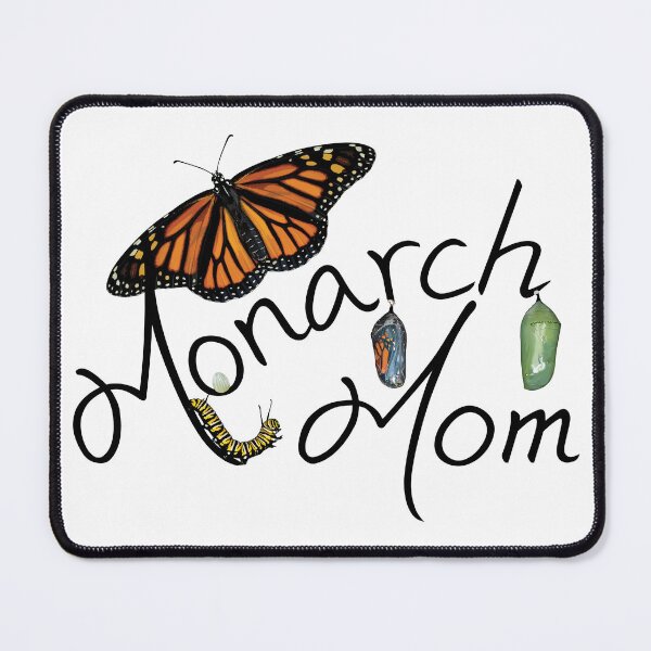Item preview, Monarch Mom with Butterfly Caterpillar Chrysalis Egg Lifecycle designed and sold by Carleah Unique.