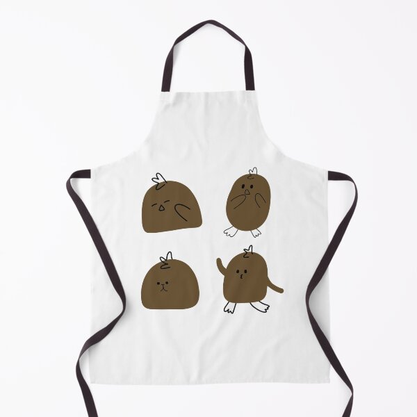 Item preview, Set of Four Cartoon Chickens with Funny Expressions  designed and sold by RM-Journey.