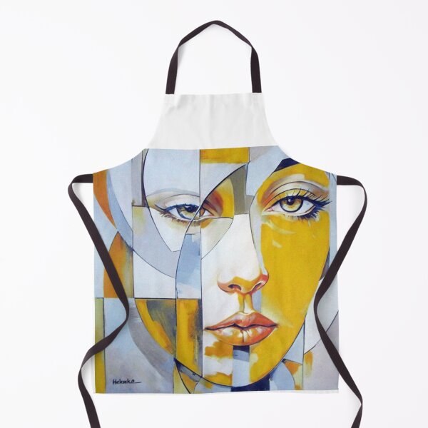 Item preview, Geometric Golden Soul - Portrait designed and sold by Helenka.