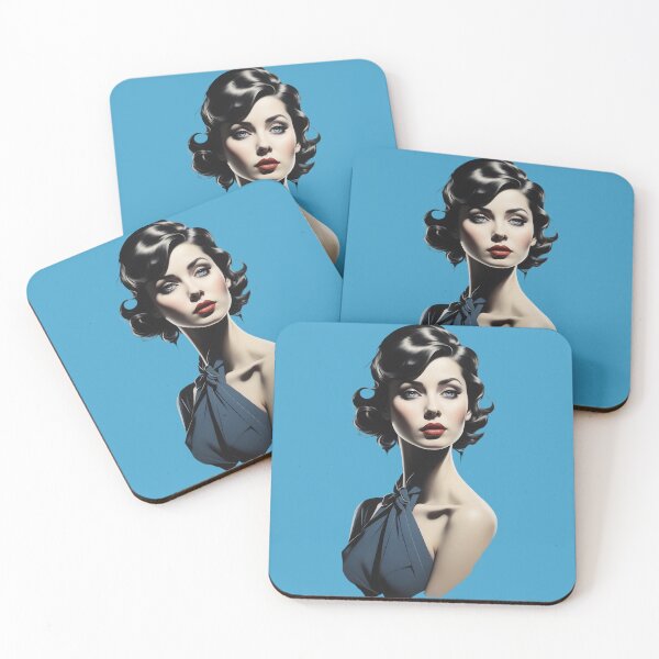 Item preview, Elegance Unveiled: Retro Chic Meets Contemporary Style designed and sold by ArtComixHaven.