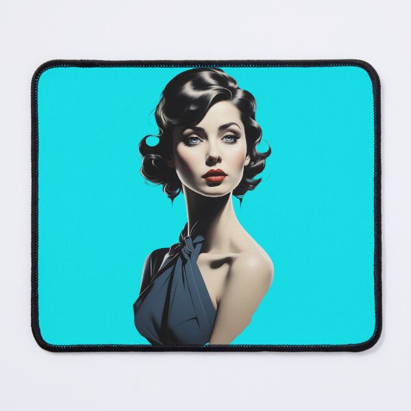 Item preview, Elegance Unveiled: Retro Chic Meets Contemporary Style designed and sold by ArtComixHaven.