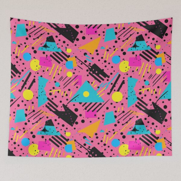 Item preview, Retro 80s Geometric Pattern  designed and sold by NDaZone.
