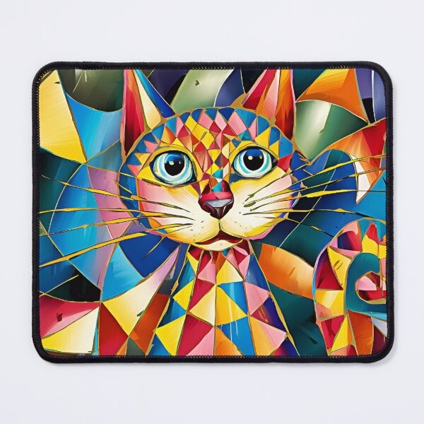 Item preview, Abstract Cat design designed and sold by BlissfulBlossom.