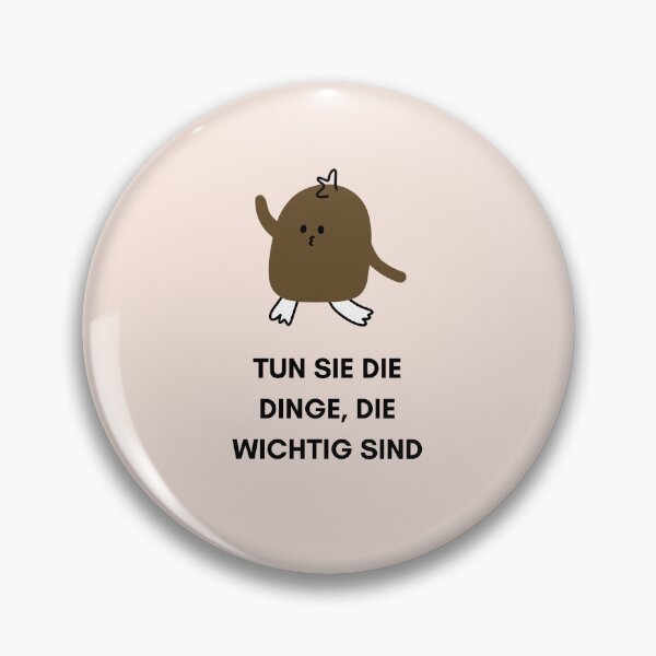 Item preview, Tue die Dinge, die wichtig sind | Cartoon Chicken with Cute Expression designed and sold by RM-Journey.