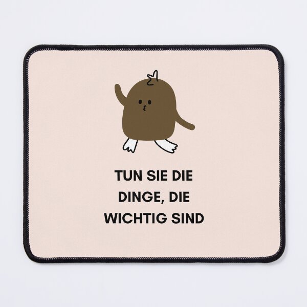 Item preview, Tue die Dinge, die wichtig sind | Cartoon Chicken with Cute Expression designed and sold by RM-Journey.