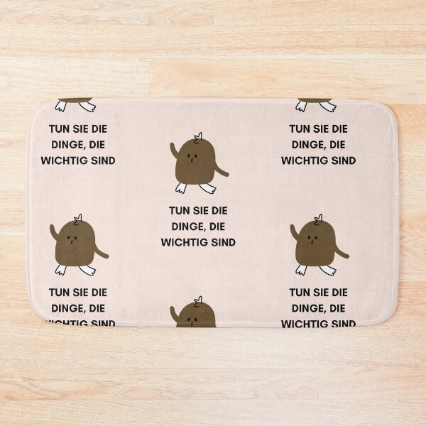 Item preview, Tue die Dinge, die wichtig sind | Cartoon Chicken with Cute Expression designed and sold by RM-Journey.