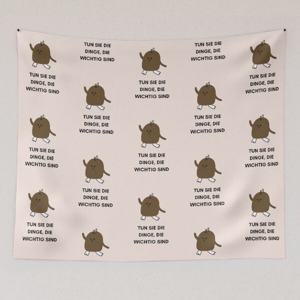 Item preview, Tue die Dinge, die wichtig sind | Cartoon Chicken with Cute Expression designed and sold by RM-Journey.