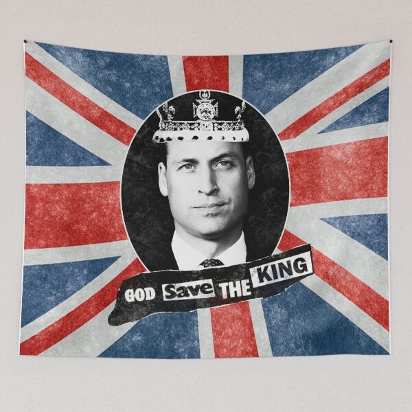 Item preview, God Save The King - Prince William designed and sold by ValentinaHramov.