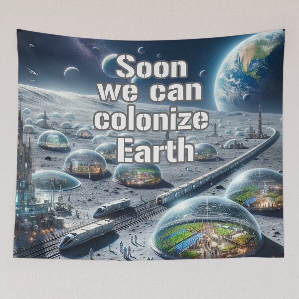 Item preview, Soon We Can Colonize Earth designed and sold by Surreallytee.