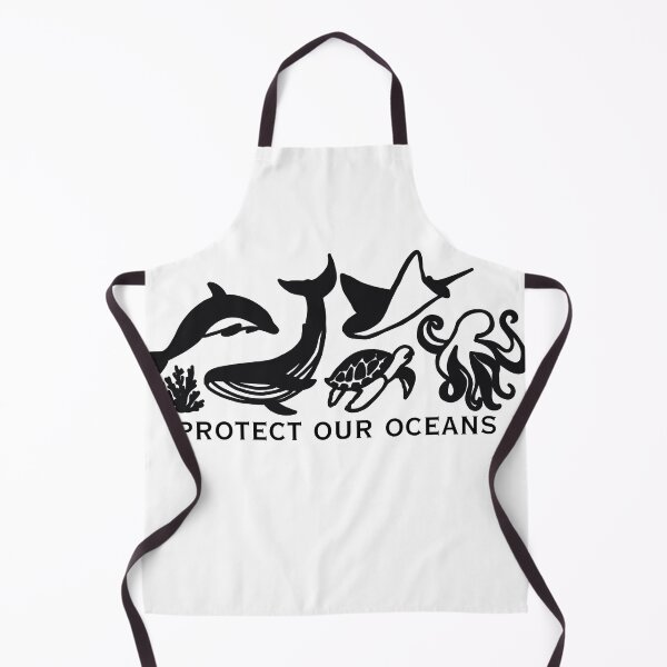 Item preview, Protect our Ocean Doodles designed and sold by DesignByRoseCo.