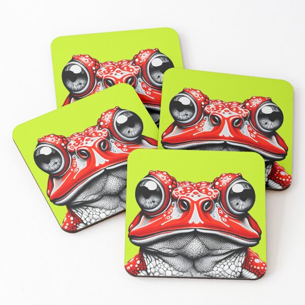 Item preview, Crimson Cane Toad designed and sold by ramboe.