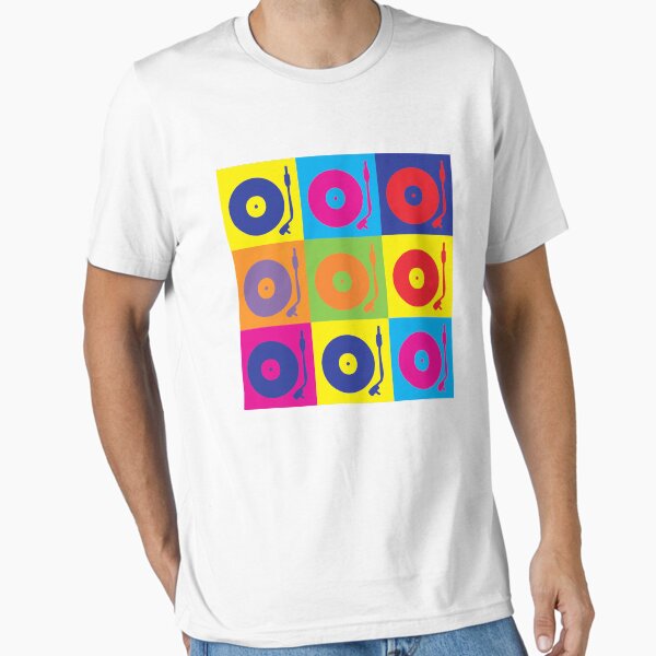 Item preview, Vinyl Record Player Turntable Pop Art designed and sold by popculture.