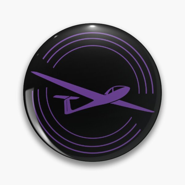 Item preview, Glider Pilot Sailplane Biplane aerial floating soaring designed and sold by These_Prints.