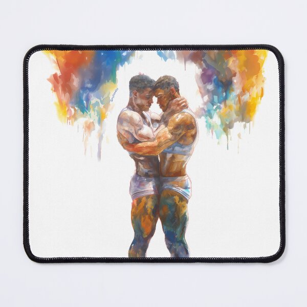 Item preview, Embrace of Colors: Love's Spectrum - GayDoodles Art designed and sold by GayDoodles.