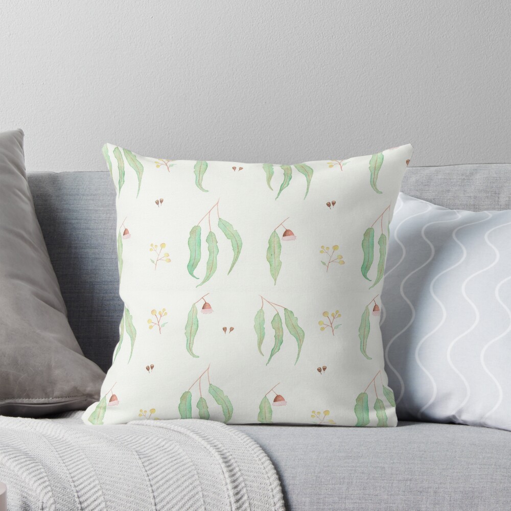Item preview, Throw Pillow designed and sold by bettybluebelle.