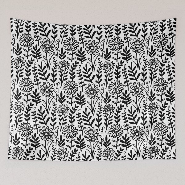 Item preview, Doodle Flowers Pattern  designed and sold by NDaZone.