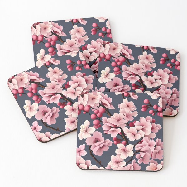 Item preview,  cherry blossoms inn deep pink designed and sold by RimasNG.