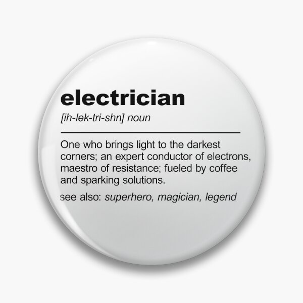 Item preview, Funny Electrician Definition Electric Worker Electrical Expert Wireman designed and sold by stylesip.