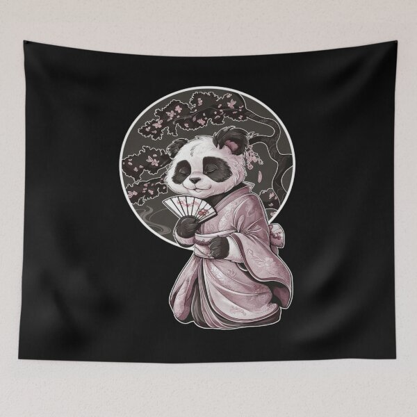 Item preview, Japanese panda designed and sold by WildernessTints.