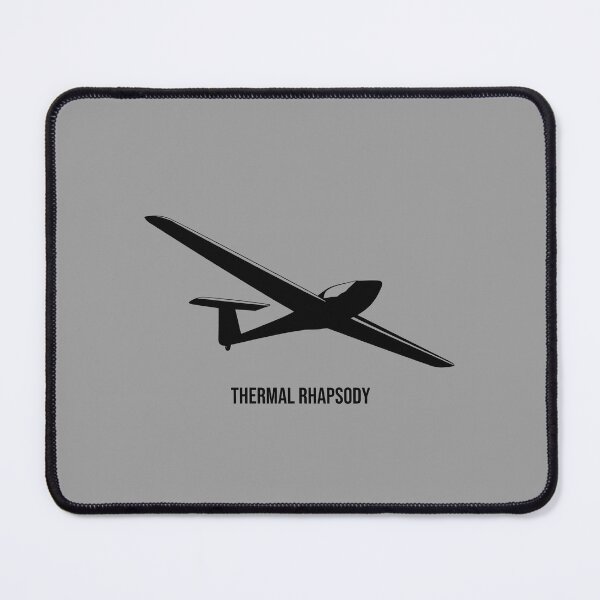 Item preview, Thermal Rapsody Glider Pilot Sailplane Biplane aerial floating soaring designed and sold by These_Prints.