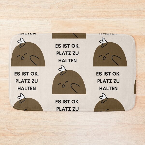 Item preview, Es ist in Ordnung, Raum zu halten | Cartoon Chicken with Cute Expression designed and sold by RM-Journey.