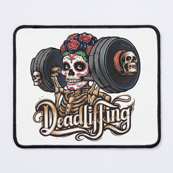 Item preview, Sugar Skull Deadlifting Design designed and sold by Brian Hibbs.