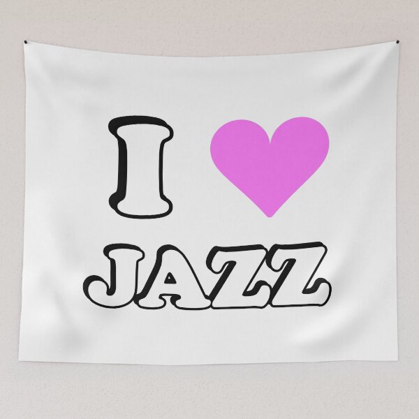 Item preview, I love jazz music designed and sold by Inspirationmotivation.