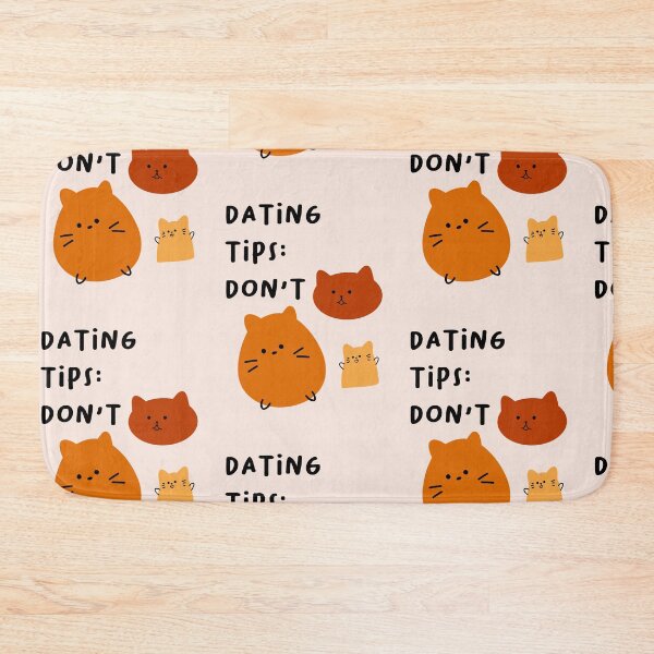 Item preview, Dating tips: don't | Cute Cartoon Cat Expressions designed and sold by RM-Journey.