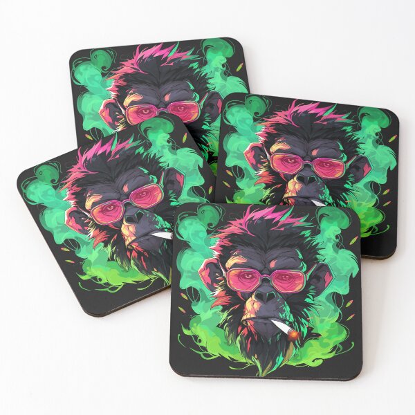Item preview, chimpanzee smoking designed and sold by Deadv.