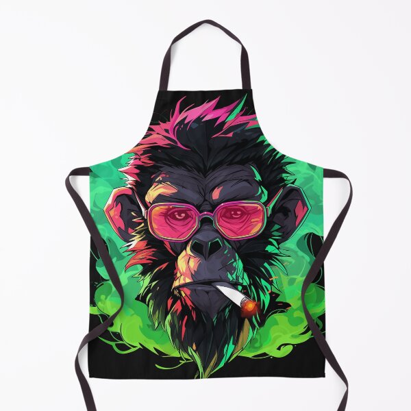 Item preview, chimpanzee smoking designed and sold by Deadv.