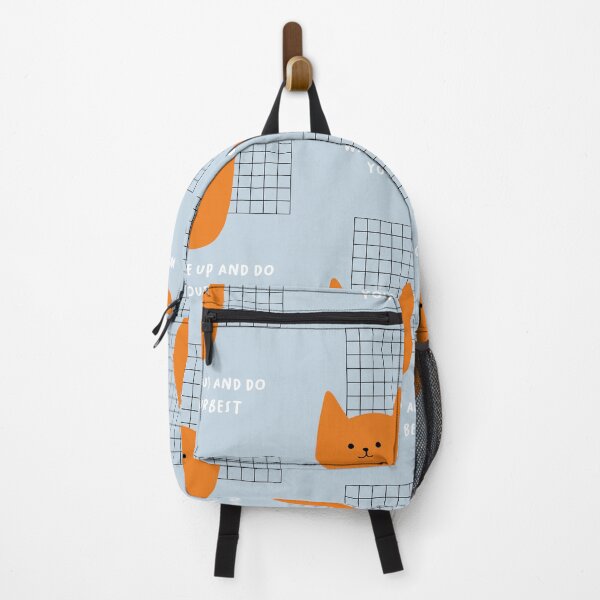 Item preview, WAKE UP AND DO YOUR BEST | Cute Cartoon Cat Expression designed and sold by RM-Journey.