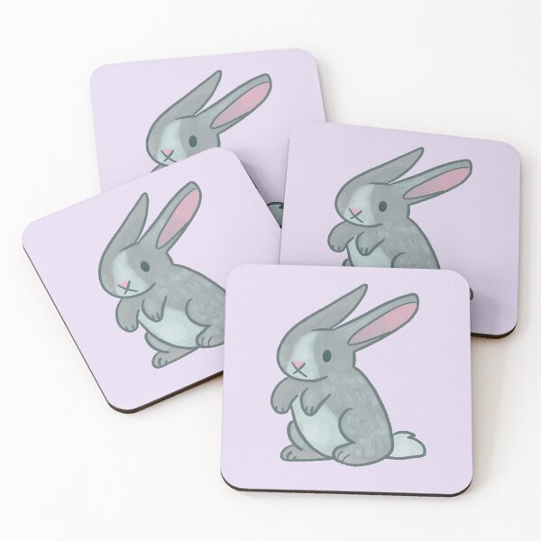 Item preview, Basic Bunny (Grey) designed and sold by ellanovoart.