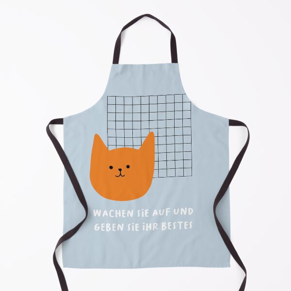 Item preview, Aufwachen und dein Bestes geben | Cute Cartoon Cat Expression designed and sold by RM-Journey.