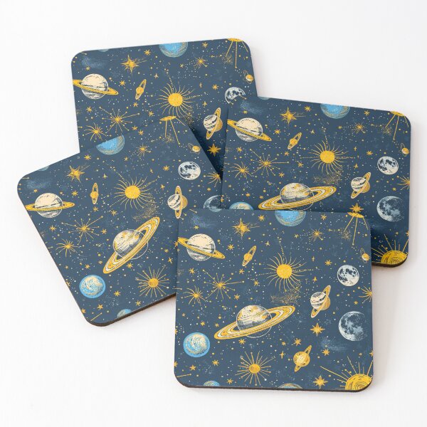 Item preview, Vintage Outer Space Pattern  designed and sold by NDaZone.