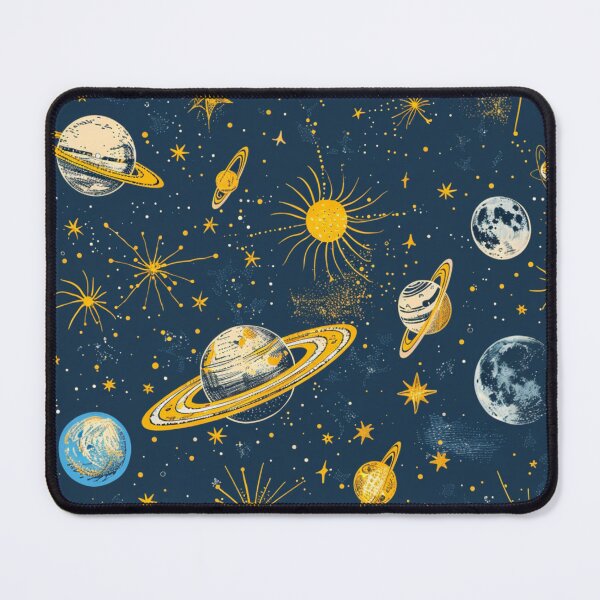 Item preview, Vintage Outer Space Pattern designed and sold by NDaZone.