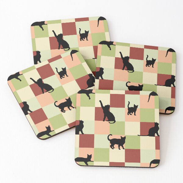 Item preview, Cats Squared Noon designed and sold by PasdeChatDesign.