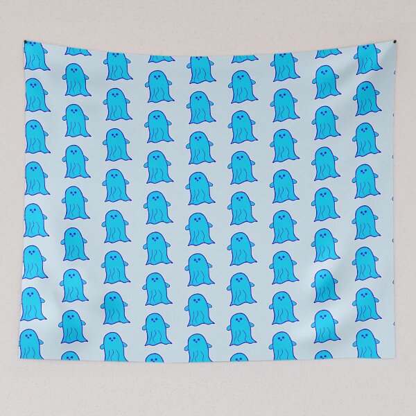 Item preview, Blue Halloween Ghost  designed and sold by DanielleGensler.