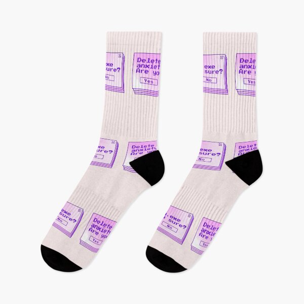 Item preview, Funny Anxiety error message retro pixel art - Humorously Relatable Mental Health Matters design designed and sold by Unitepeople.