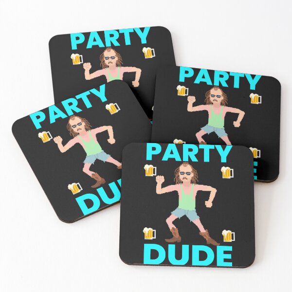 Item preview, Funny Party Dude T-Shirt designed and sold by PixelPeepers.