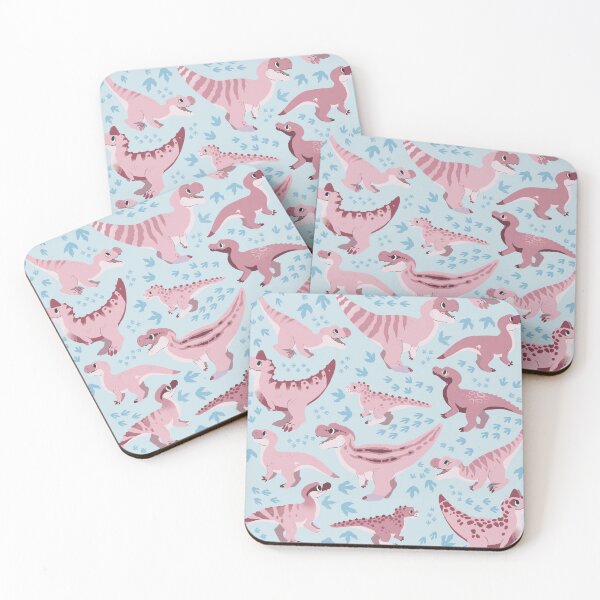 Item preview, Chompy Strawberry Blossom Dinos designed and sold by Alstro-Arts.