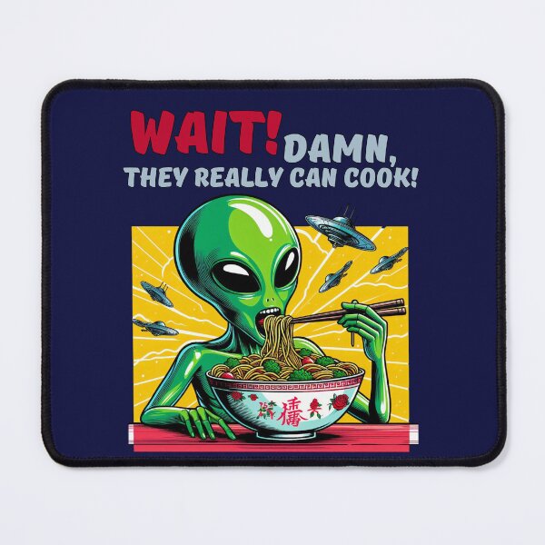 Item preview, Alien likes ramen designed and sold by coloursforkids.