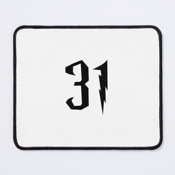 Item preview, 31, thirty one, black, Harry P designed and sold by Numbers-Art.
